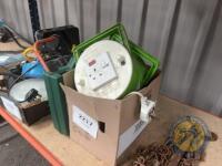 First aid kit & box of leads - 2