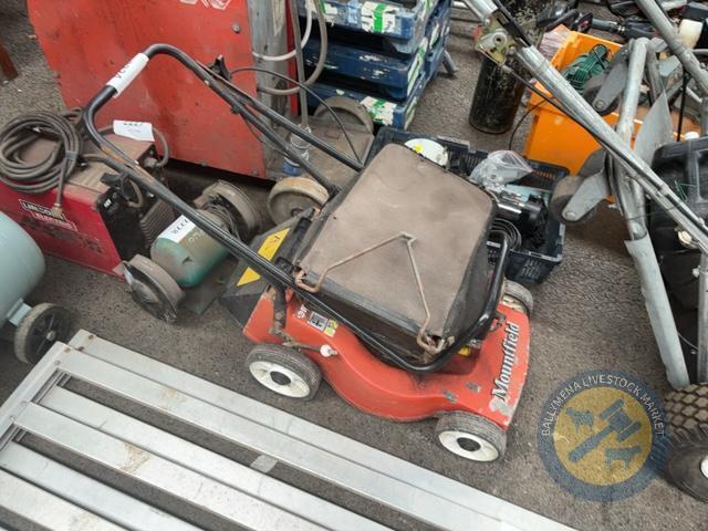 Petrol lawnmower