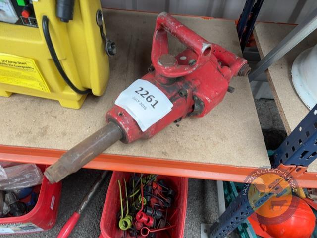 Red air line gun