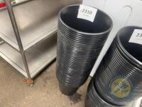 Black buckets