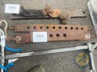 2x cross bar draw bar