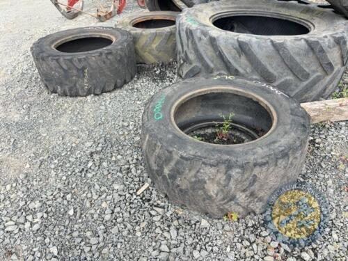2x 650/65 R38 & 540/65 R28 Pirelli Tyres