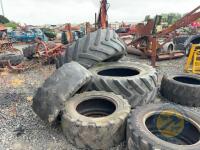 2x 650/65 R38 & 540/65 R28 Pirelli Tyres - 5