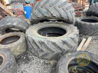 2x 650/65 R38 & 540/65 R28 Pirelli Tyres - 6