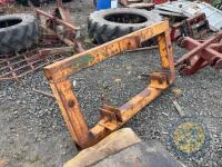 Yellow Frame Bale Spike - 2