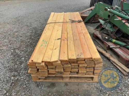 Pallet of Timber, 147 boards