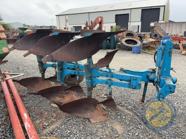 3 Furrow Lemken reversible plough turnover