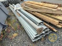 18ft x 17ft insulated roller door comes with runners & motor - 3