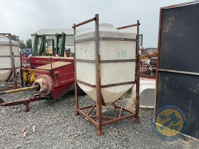 1 Ton Adjustable Height Meal Bin