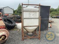 1 Ton Adjustable Height Meal Bin - 2