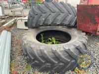 2x 650/65 R28 Trelleborg Tyres