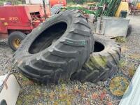 2x 650/65 R28 Trelleborg Tyres - 2