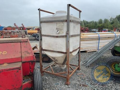 1 Ton Adjustable Height Meal Bin