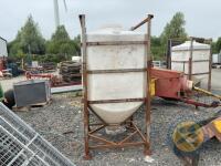 1 Ton Adjustable Height Meal Bin - 3