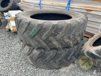 2x 480/70 R38 Tyres