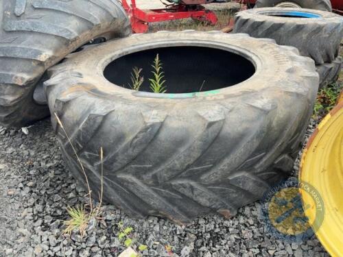 1x 710/70 R42 Tyre