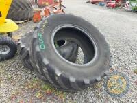 2x 540/65 R 8 Michelin tyres - 3