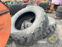 2x 260/65 R38 Mitas tyres - 2
