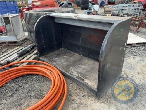 Log Bunker c/w lockable roller door