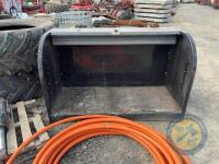 Log Bunker c/w lockable roller door - 2