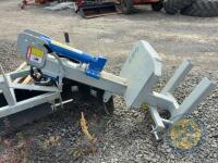 Galvanised log splitter - 3