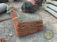 0.8 ton of 20mm reinforcement bars for silo / tank