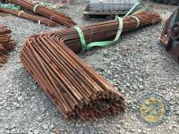 0.8 ton of 20mm reinforcement bars for silo / tank - 3
