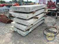 5 8ft Gang slats - 2
