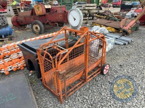 Sheep weighbridge (Needs a new clock)