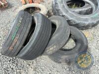 4 295/80 R22.5 lorry tyres - 2