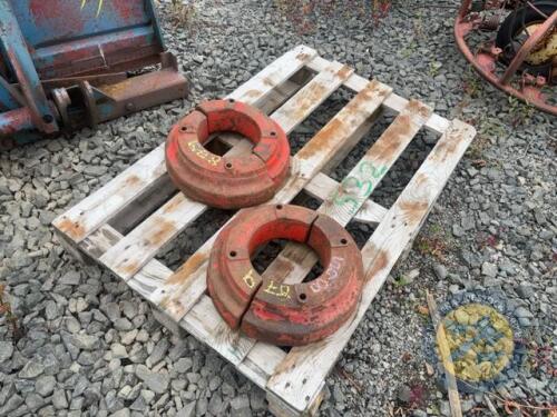 4 Massey wheel weights