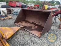 JCB brackets yellow bucket - 3