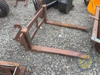 Pallet forks with extension toes - 2