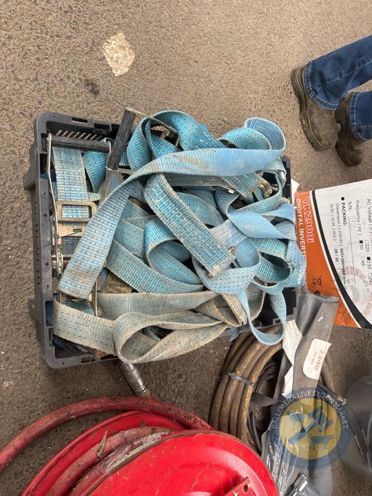 Box of ratchet straps
