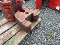 4 NH tractor weights