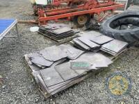 3 Pallets of Bangor blue slate