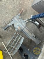 Grey hydraulic pump