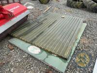 2x doors 2060 high x 1.6 wide & 1430 x 2030 & flashing