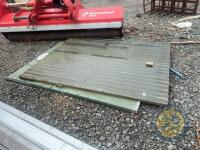 2x doors 2060 high x 1.6 wide & 1430 x 2030 & flashing - 2