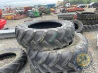Selection of various sizes of tyres 7x tyres - 2