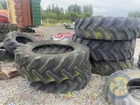 Selection of various sizes of tyres 7x tyres - 3
