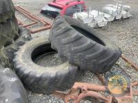 Selection of various sizes of tyres 6x tyres - 2