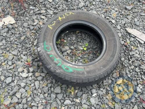 Trailer tyre. 165x130