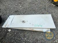 2x insulated side panels - 2