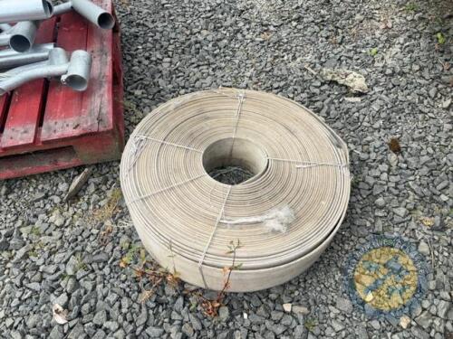 Roll of threshing belt