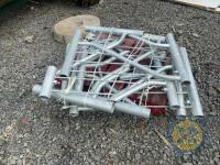 Pallet of feed barrier parts - 2