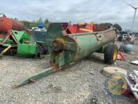 Axle & draw bar suitable to put 2 cubes on