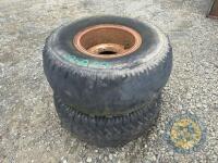 3x 18inch slurry tanker wheels - 4