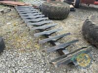 Set of 13 tread steps