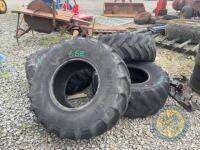 Set of Matbro tyres 425/75/R20 - 2